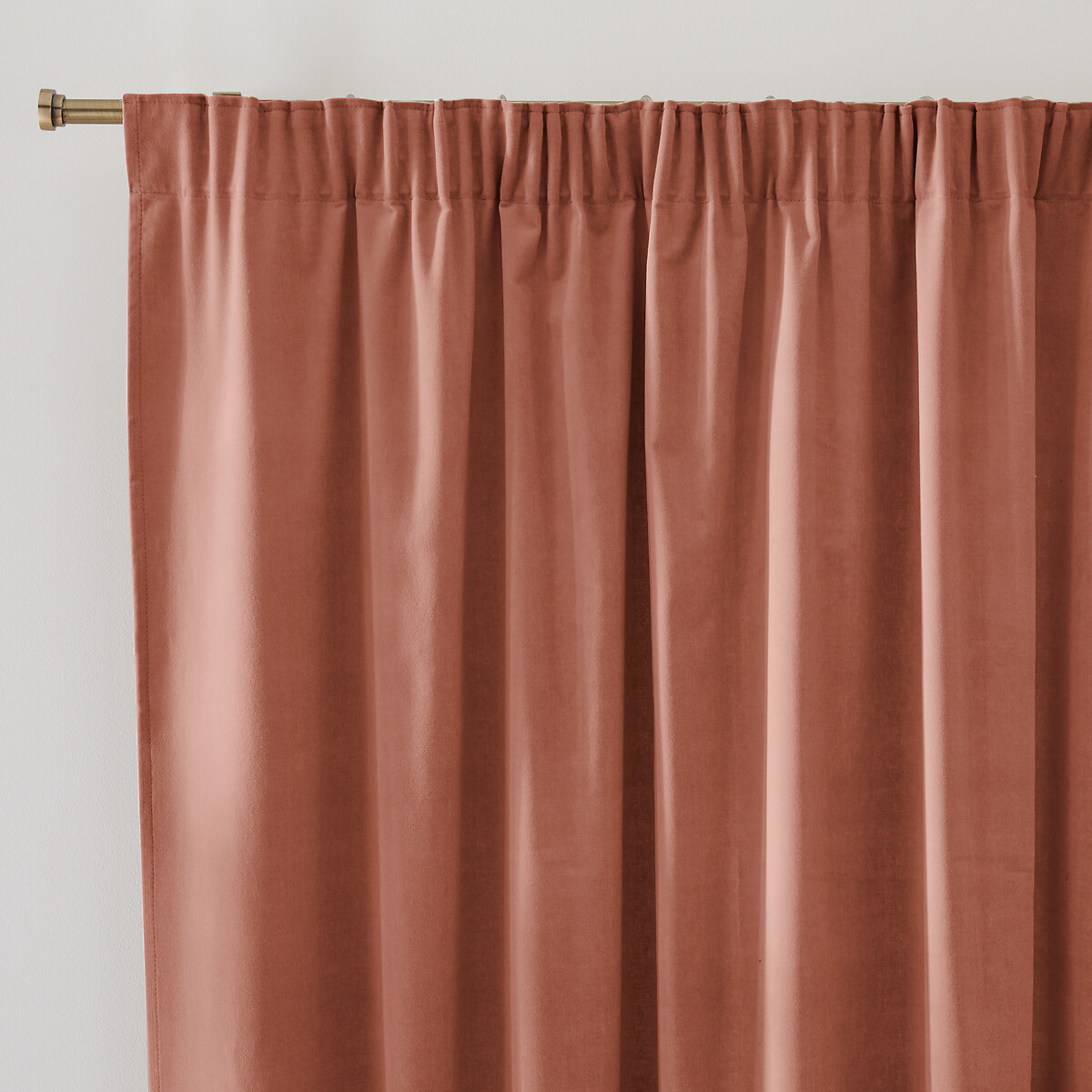 Κουρτίνα από βελούδο με σούρες 180x135 cm