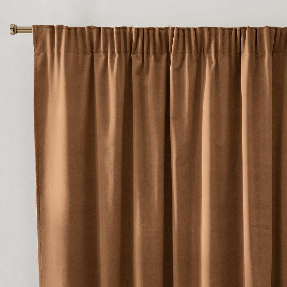 Κουρτίνα από βελούδο με σούρες 180x135 cm