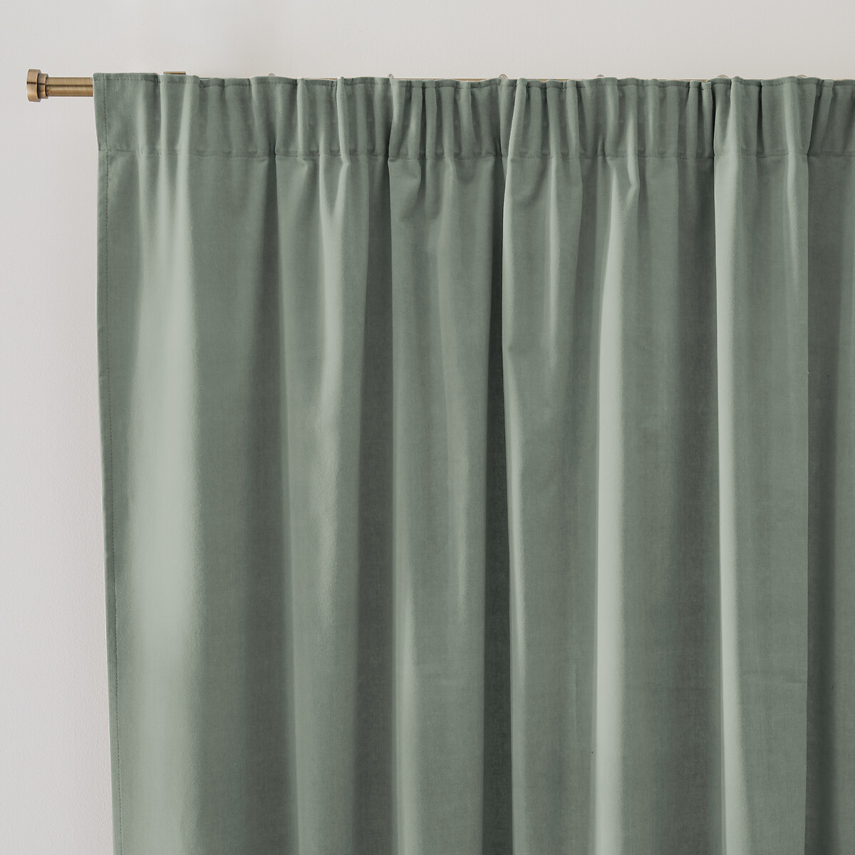Κουρτίνα από βελούδο με σούρες 180x135 cm