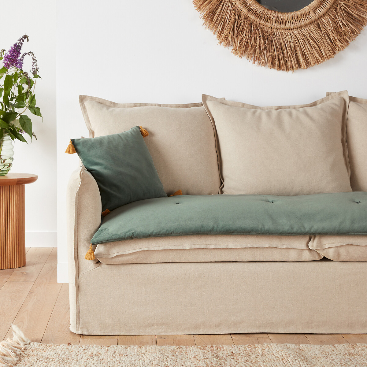 Βελούδινο στρώμα καναπέ 60x180 cm