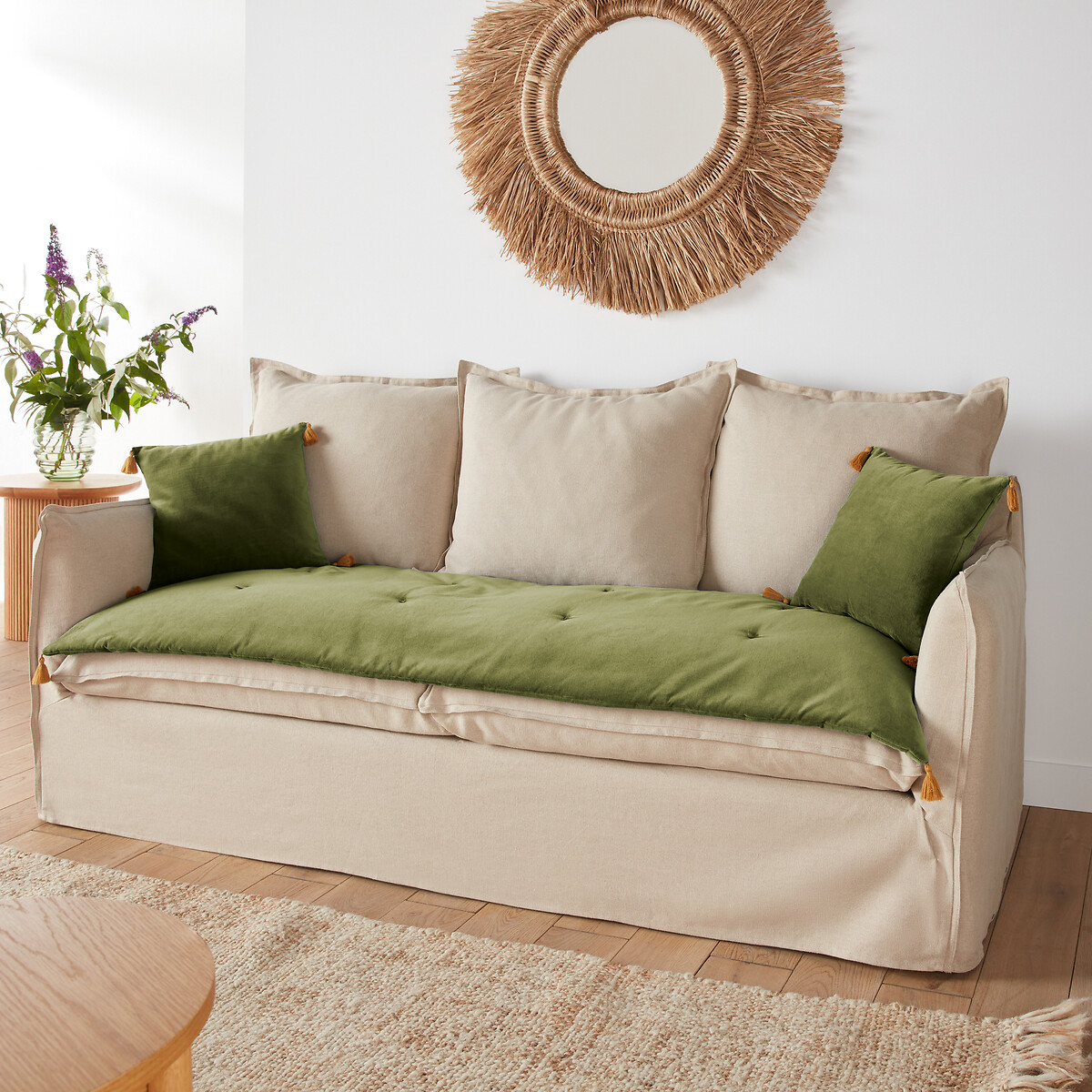 La Redoute Interieurs Βελούδινο στρώμα καναπέ 60x180 cm