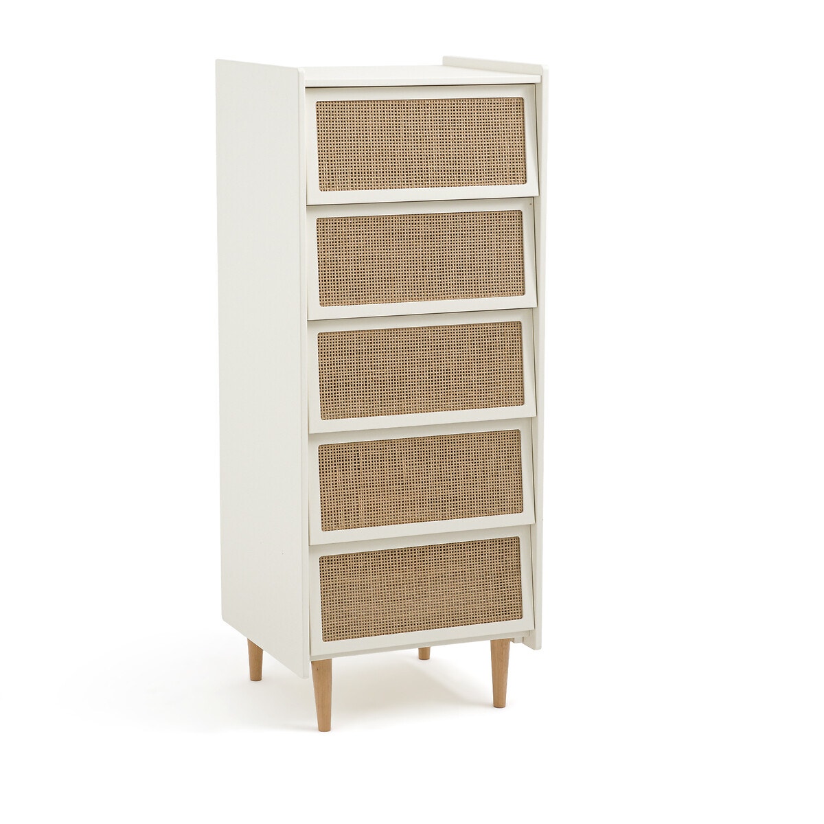 Συρταριέρα με 5 συρτάρια από ψάθα, Taga