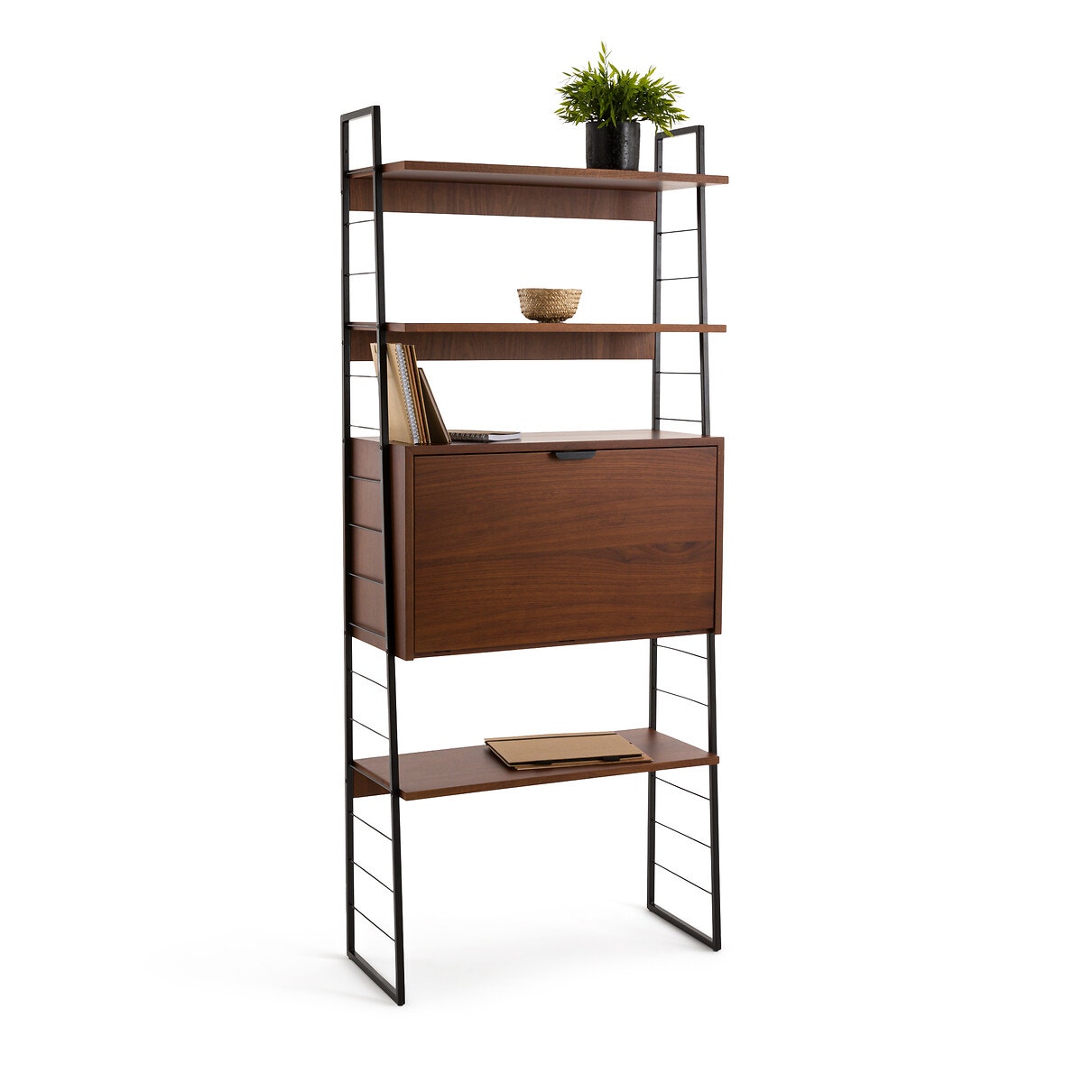 La Redoute Interieurs Vintage γραφείο-σεκρετέρ με ράφι Μ33xΠ80xΥ190cm