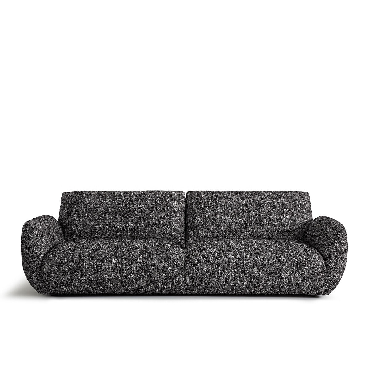 Καναπές με μπουκλέ ταπετσαρία Μ102xΠ217xΥ75cm