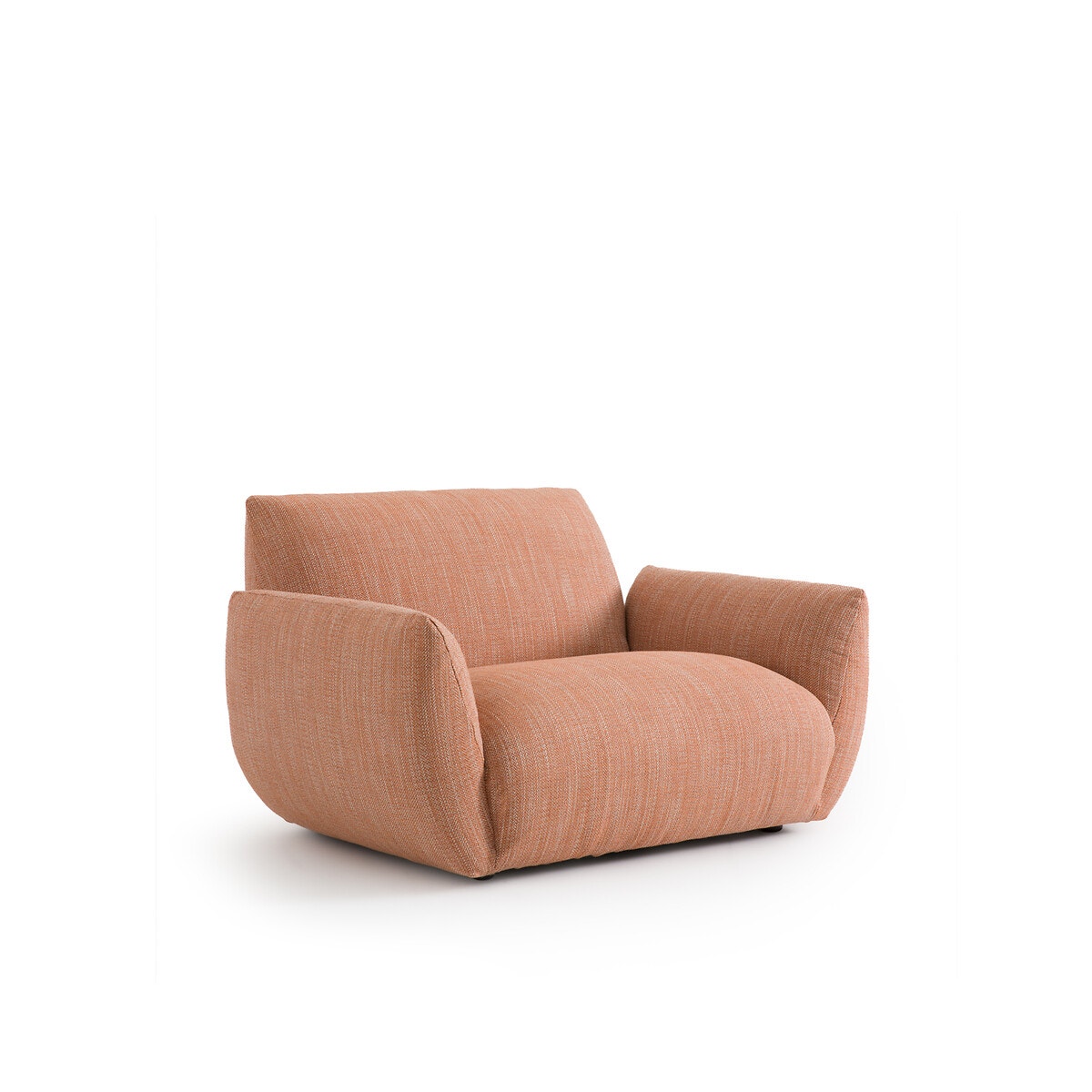 Πολυθρόνα με τουίντ ταπετσαρία ψαροκόκκαλο, Spogano