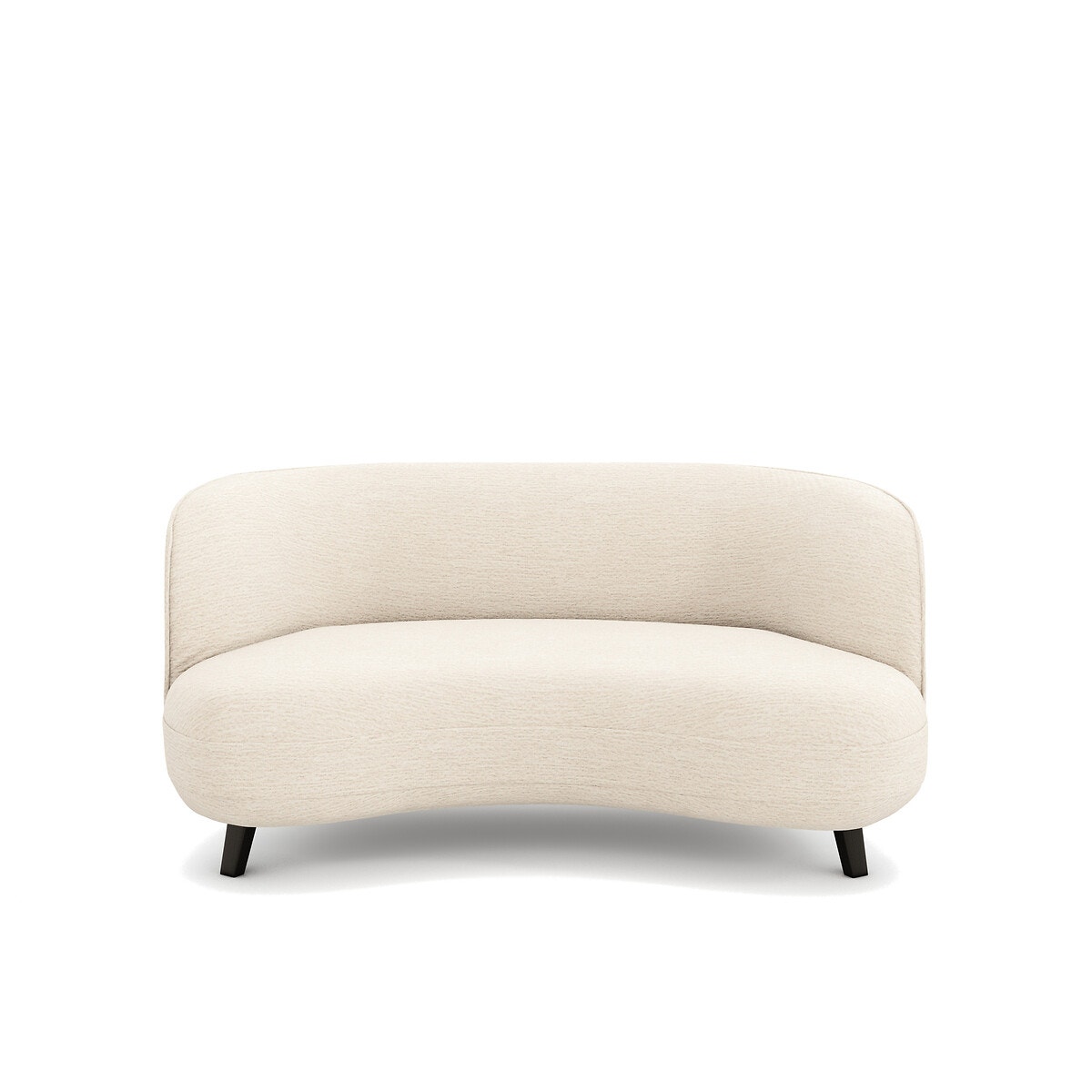 Καναπές XS με ανακυκλωμένη σενίλ ταπετσαρία Μ93xΠ160xΥ75cm