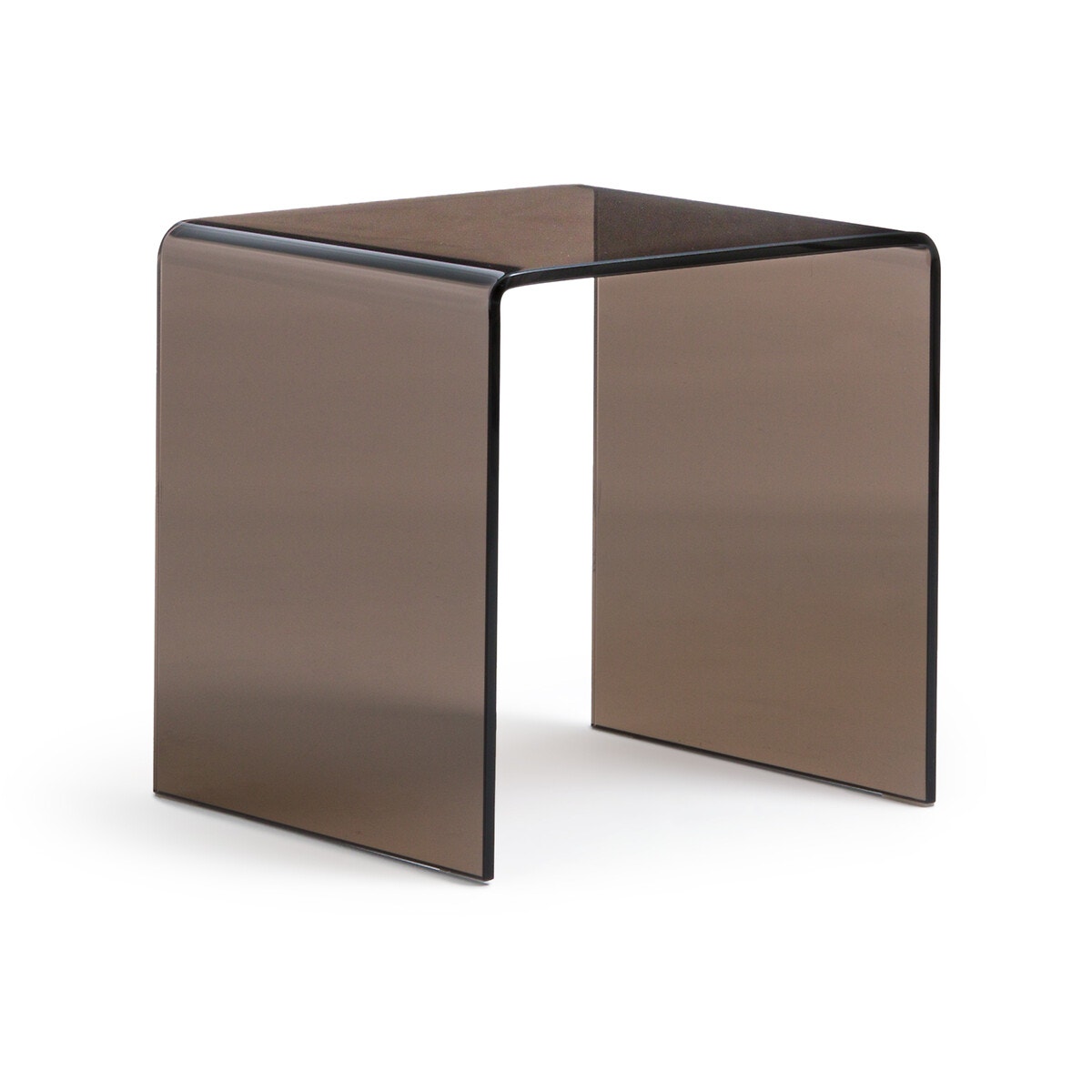 Κομοδίνο από σκληρυμένο γυαλί Μ40xΠ45xΥ45cm