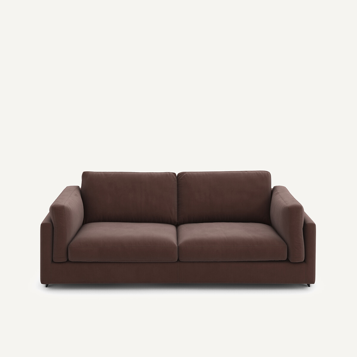 Πτυσσόμενος καναπές από λινό βελούδο Μ99xΠ213xΥ89cm