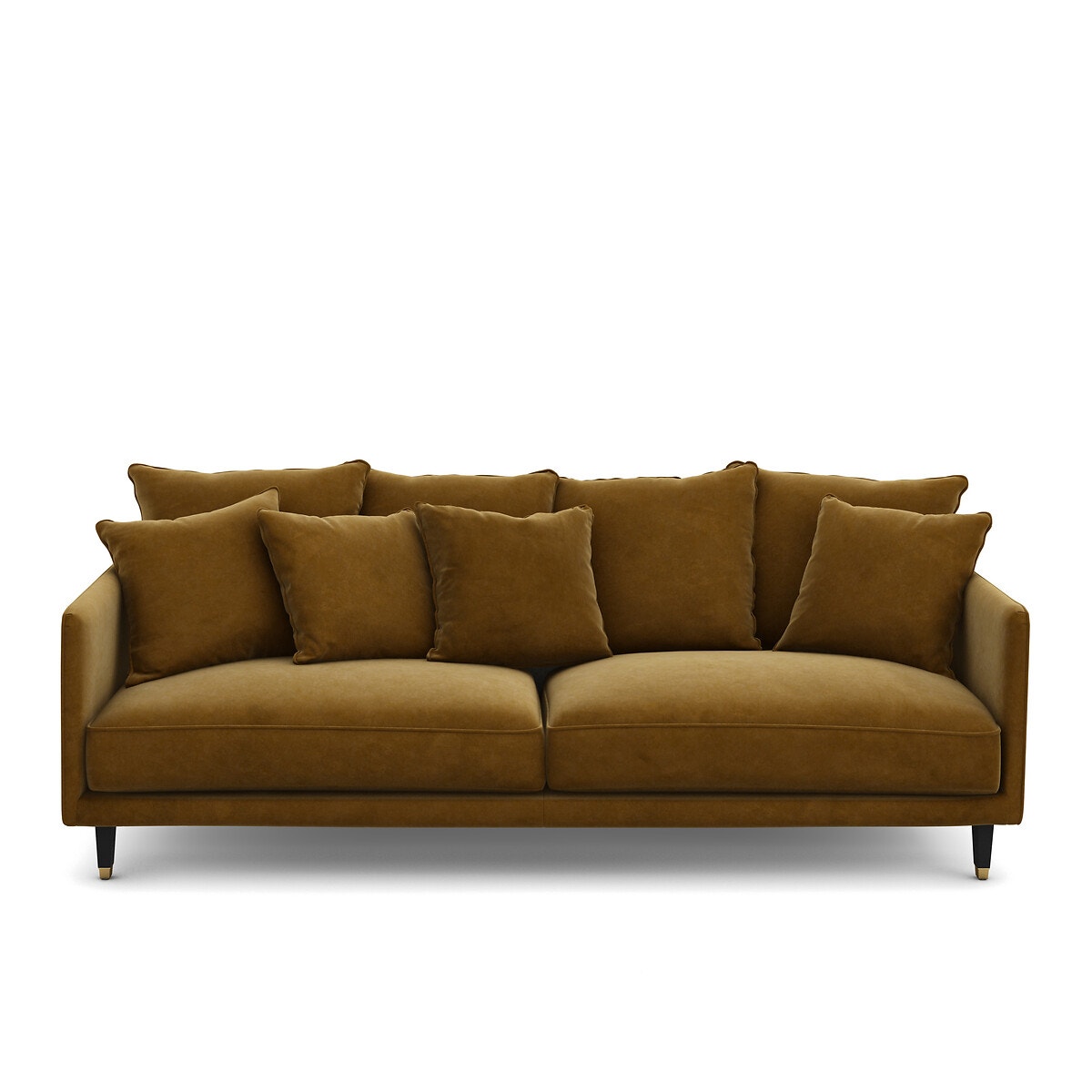 AM.PM Καναπές από βελούδο Μ105xΠ198xΥ93cm