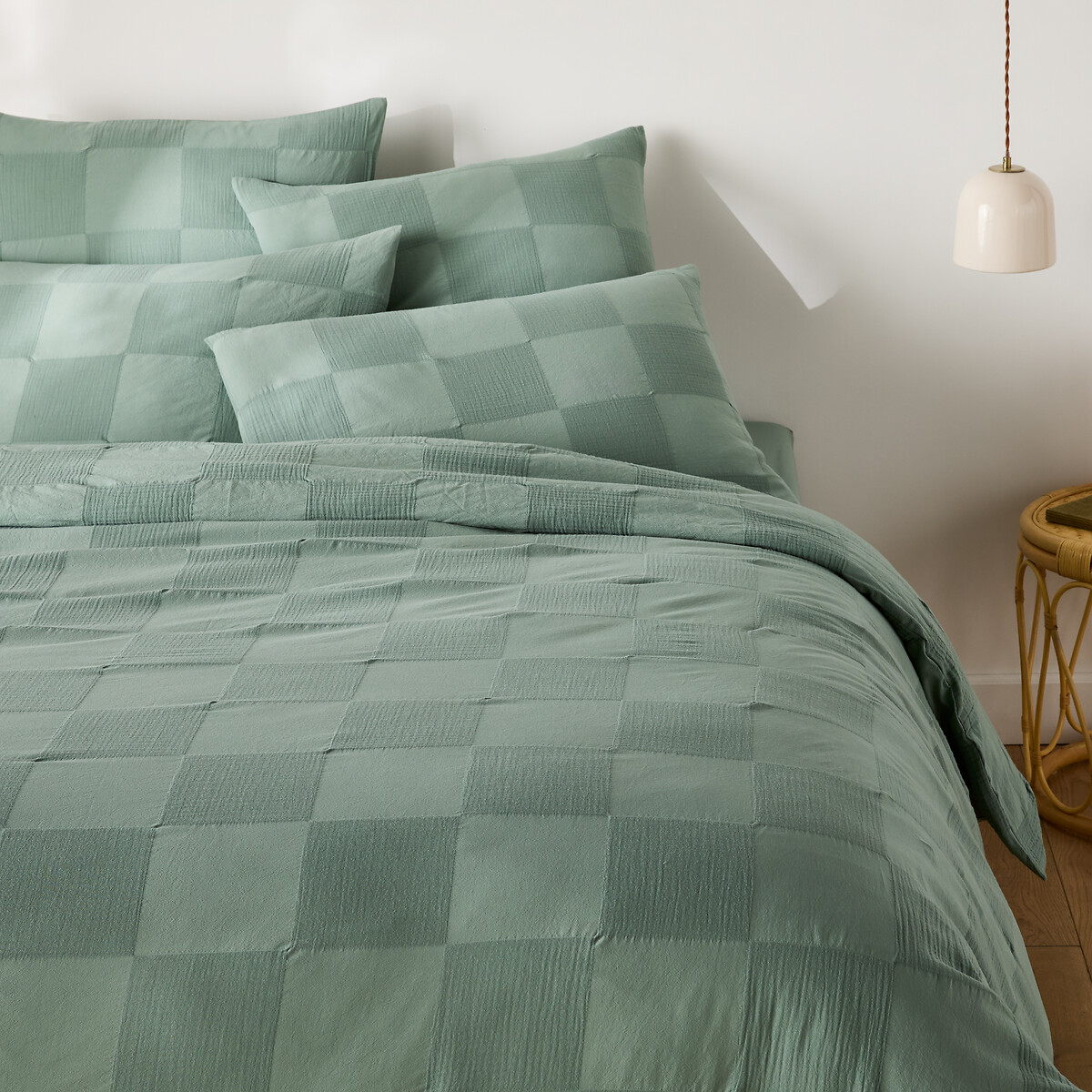 Παπλωματοθήκη από βαμβάκι και βαμβακερή γάζα 140x200 cm