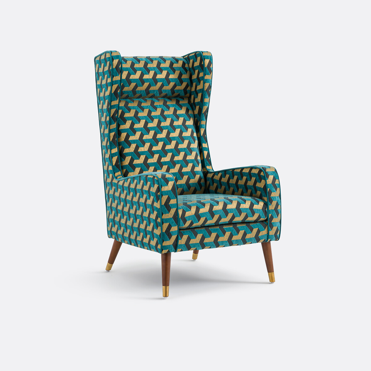 Πολυθρόνα XXL από βελούδο Μ82xΠ69xΥ115cm