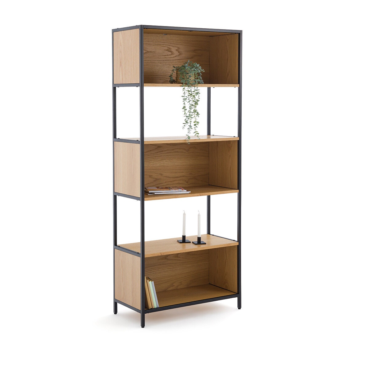 Ραφιέρα με 3 ντουλάπια Μ37xΠ80xΥ190cm