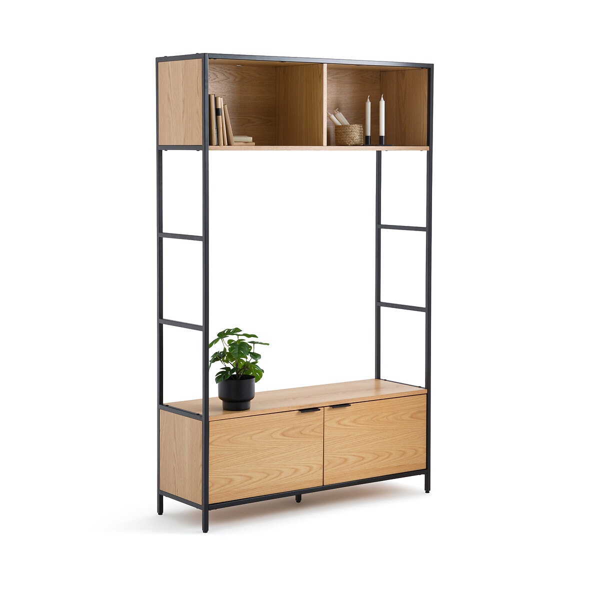 Έπιπλο τηλεόρασης με 2 χωρίσματα και 2 πόρτες, Volga