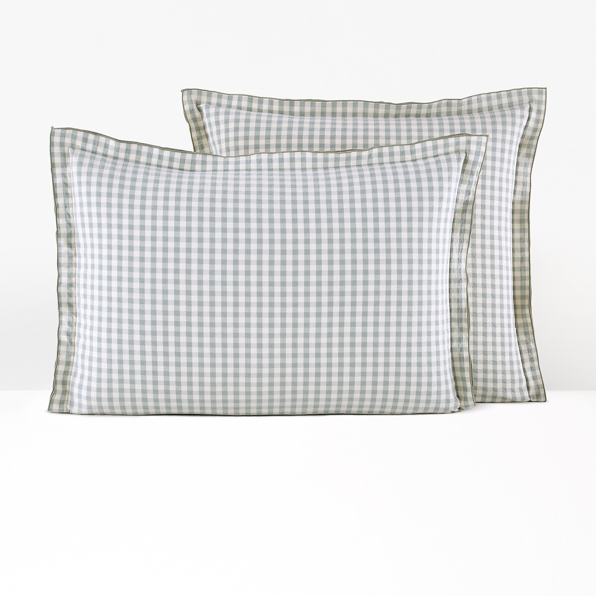 La Redoute Interieurs Βαμβακερή μαξιλαροθήκη seersucker 50x70 cm