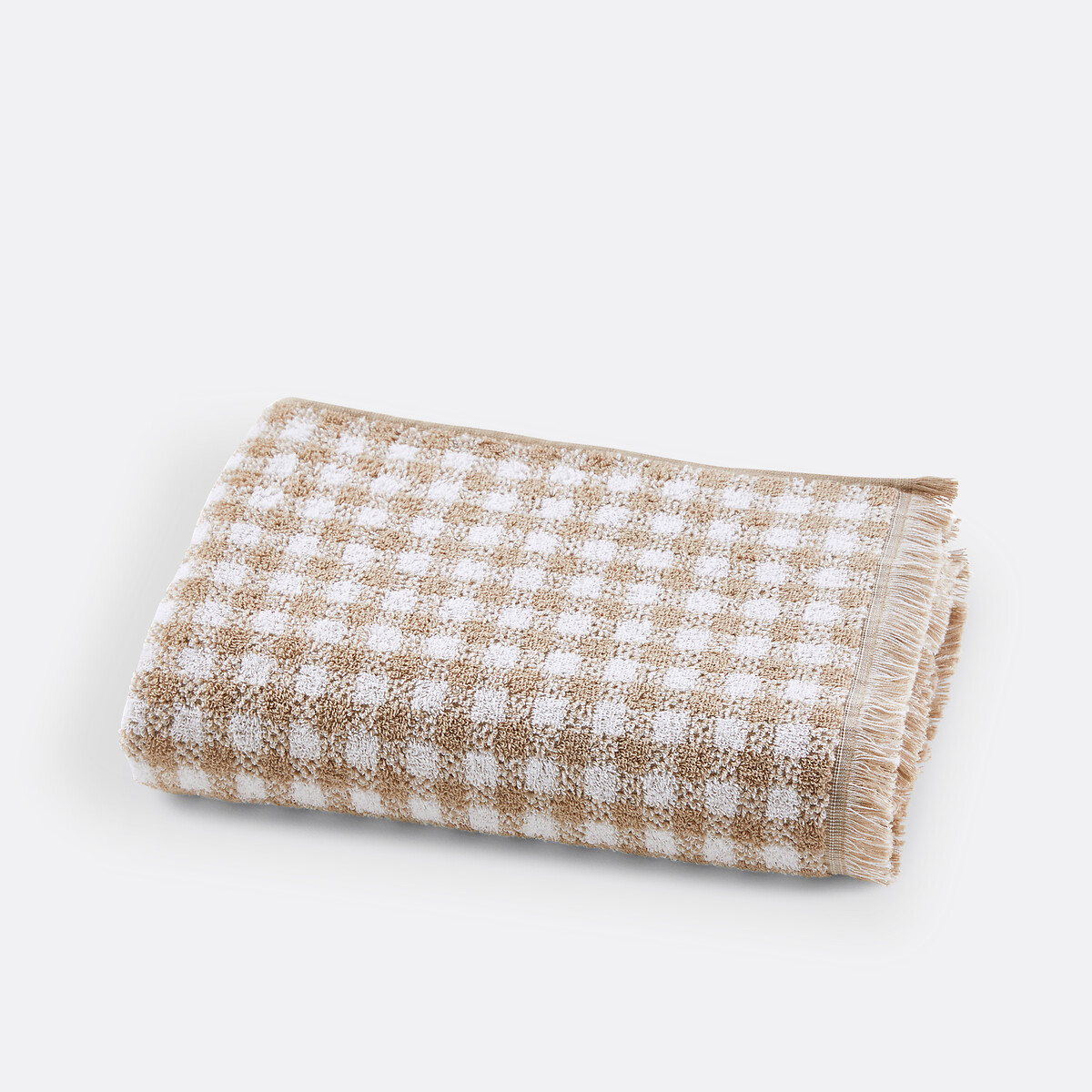 La Redoute Interieurs Καρό πετσέτα μπάνιου 500g 70x140 cm