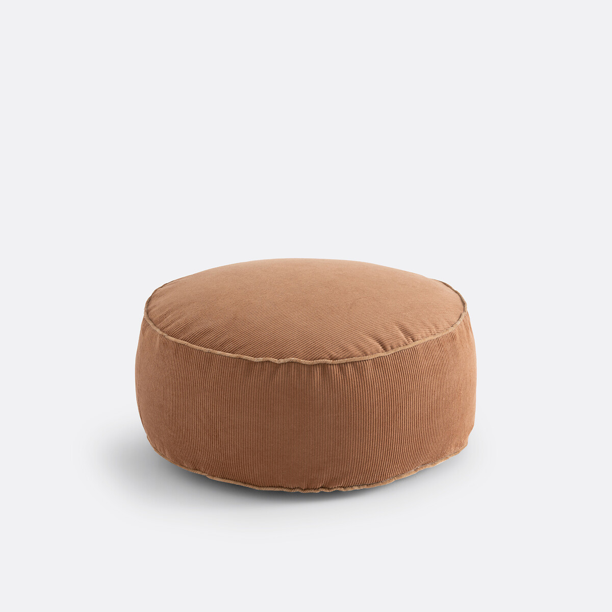 Πουφ από βελούδο κοτλέ 50x20 cm