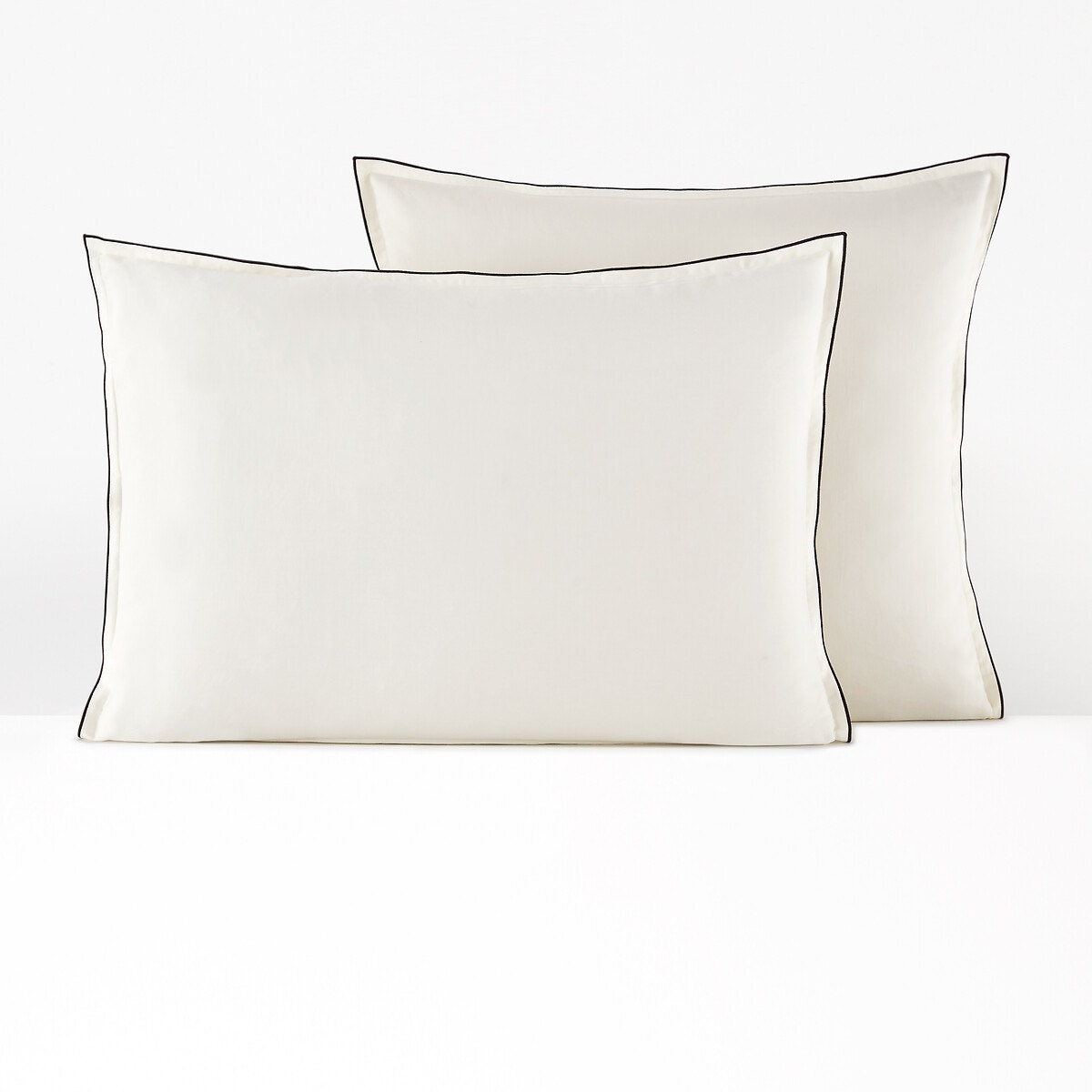Μαξιλαροθήκη από προπλυμένο βαμβακερό σατέν 50x70 cm