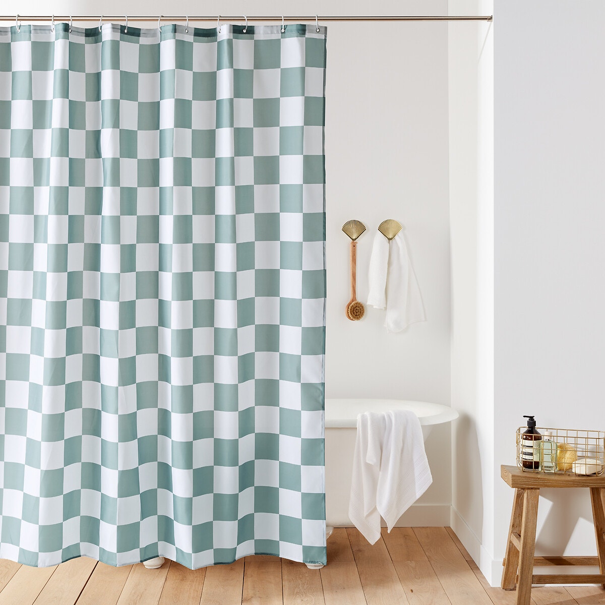 La Redoute Interieurs Εμπριμέ κουρτίνα μπάνιου 200x180 cm