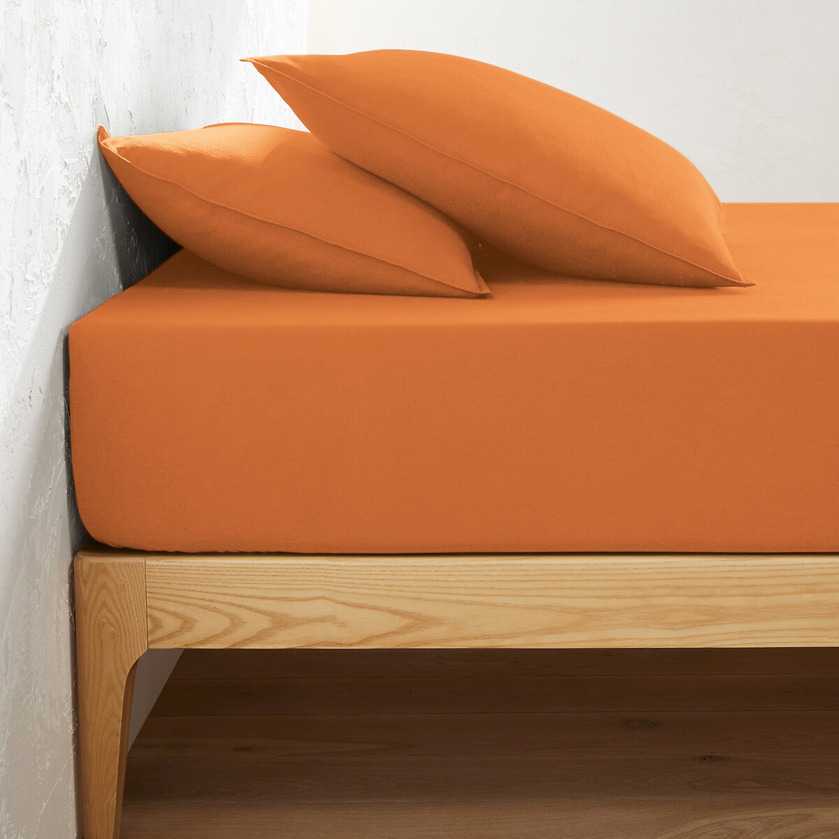 Σεντόνι με λάστιχο ύψους 30 εκ. από βαμβακερή φανέλα 90x190 cm