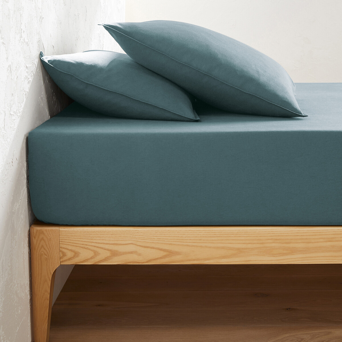 Σεντόνι με λάστιχο ύψους 30 εκ. από βαμβακερή φανέλα 90x190 cm