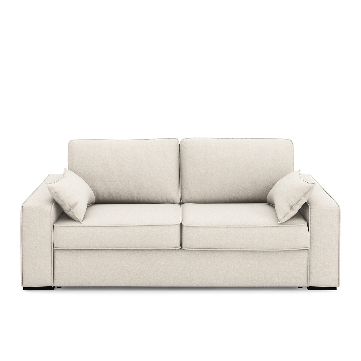 Καναπές-κρεβάτι από πολυέστερ με στρώμα τεχνολογίας Bultex, Cecilia