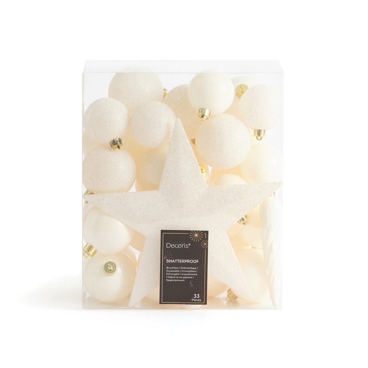 La Redoute Interieurs Σετ με 33 χριστουγεννιάτικες μπάλες Μ8xΠ8xΥ8cm