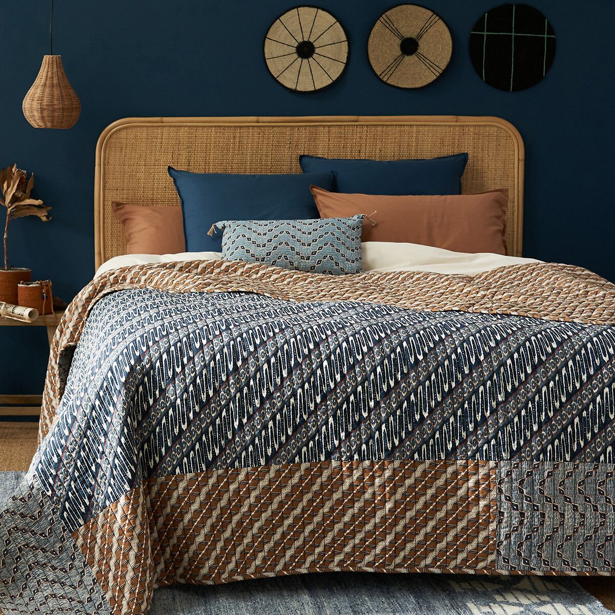La Redoute Interieurs Kουβερλί από προπλυμένο βαμβάκι 180x230 cm