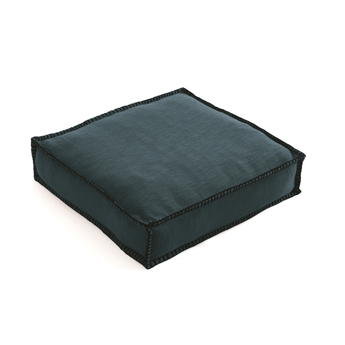 Βαμβακερό μαξιλάρι δαπέδου με ψαθωτή ύφανση, Raoul