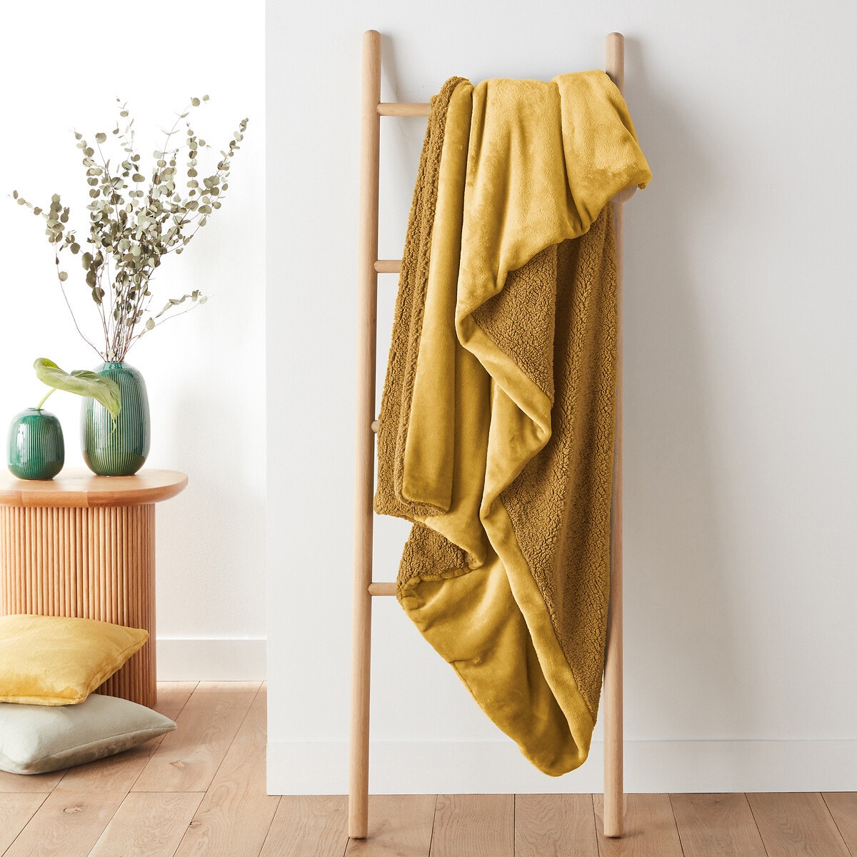 Φλις ριχτάρι με όψη μουτόν 130x170 cm