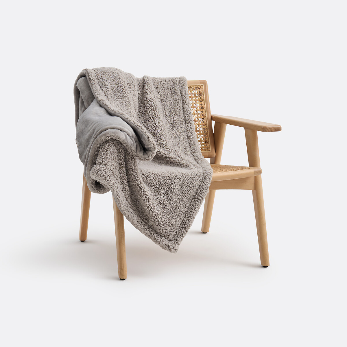 Φλις ριχτάρι με όψη μουτόν 130x170 cm