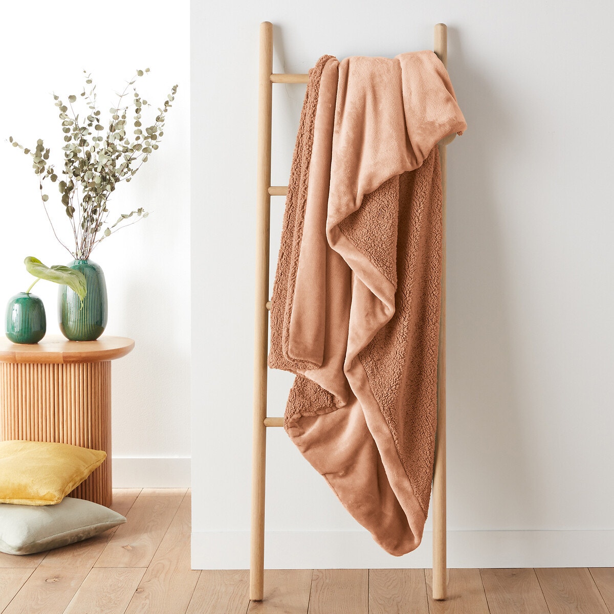 La Redoute Interieurs Φλις ριχτάρι με όψη μουτόν 130x170 cm