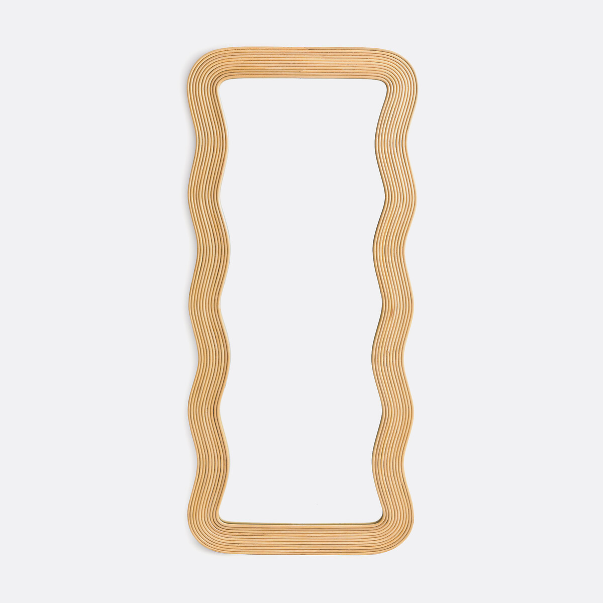 Στρογγυλός καθρέφτης από ρατάν Υ180 εκ. Π80xΥ180cm