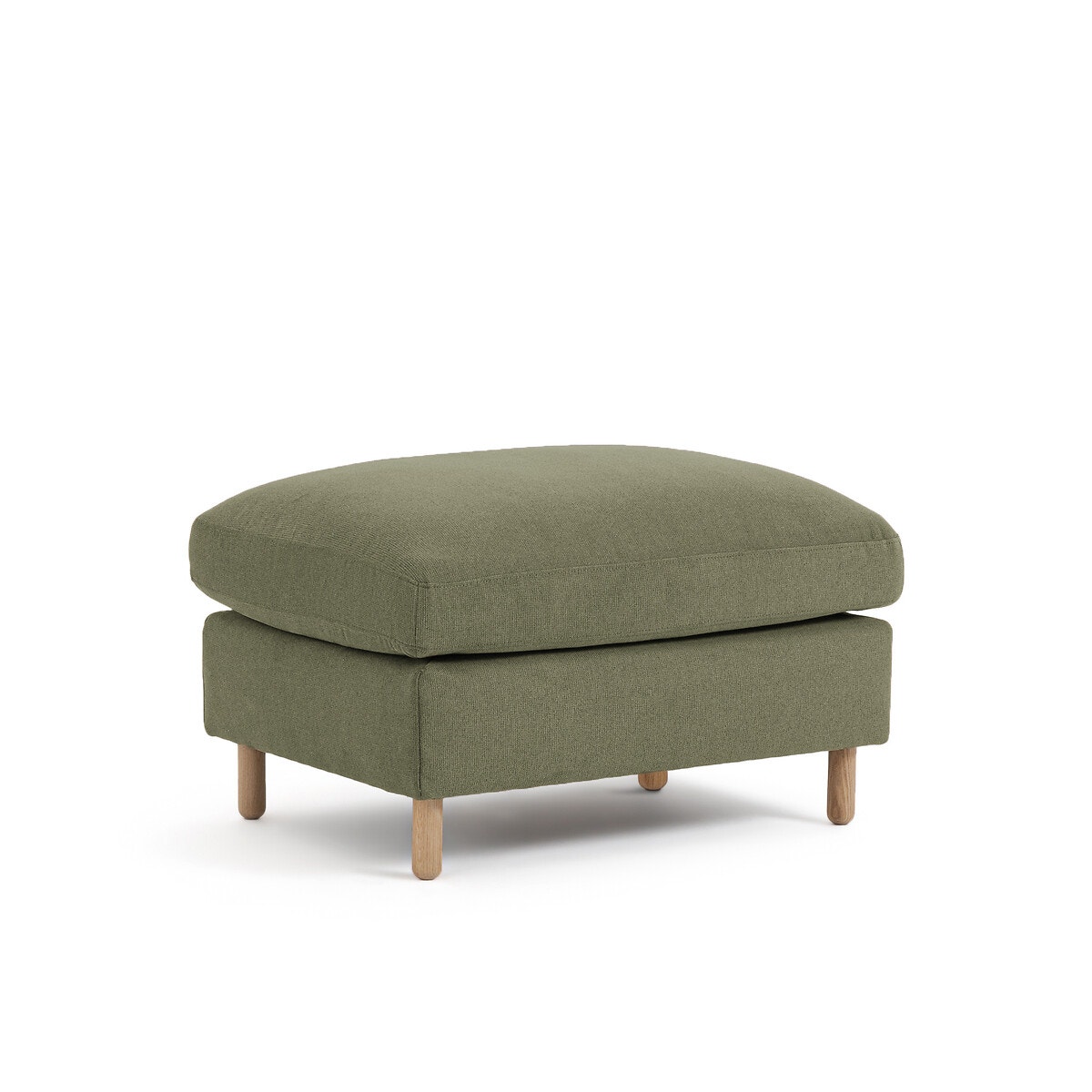 La Redoute Interieurs Ταμπουρέ με μελανζέ ταπετσαρία από πολυέστερ Μ60xΠ85xΥ60cm