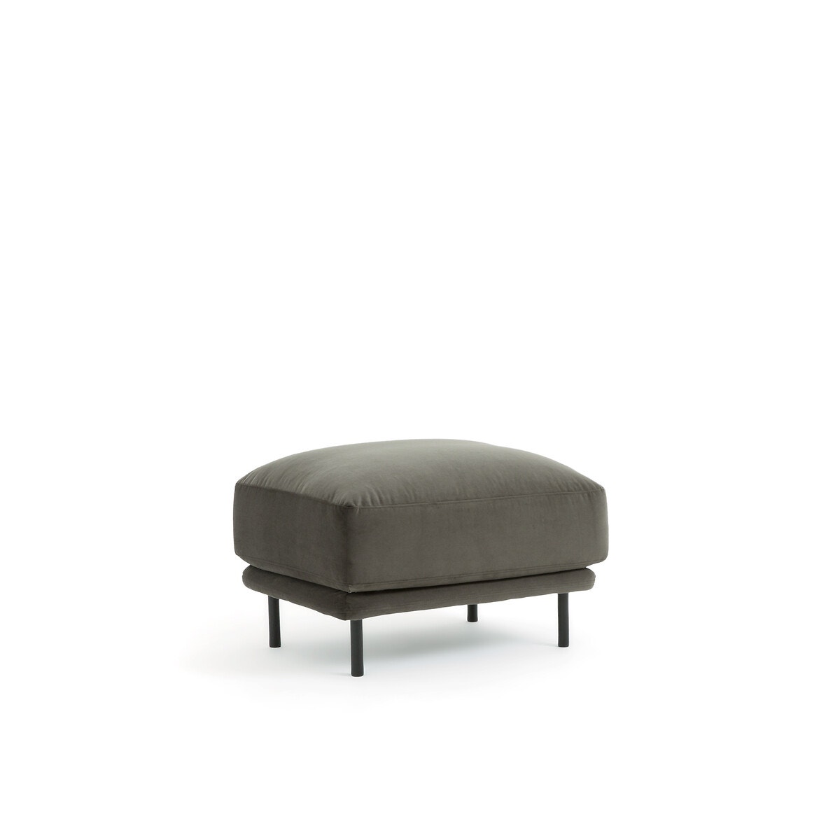 Ταμπουρέ από βελούδο Μ65xΠ83xΥ48cm