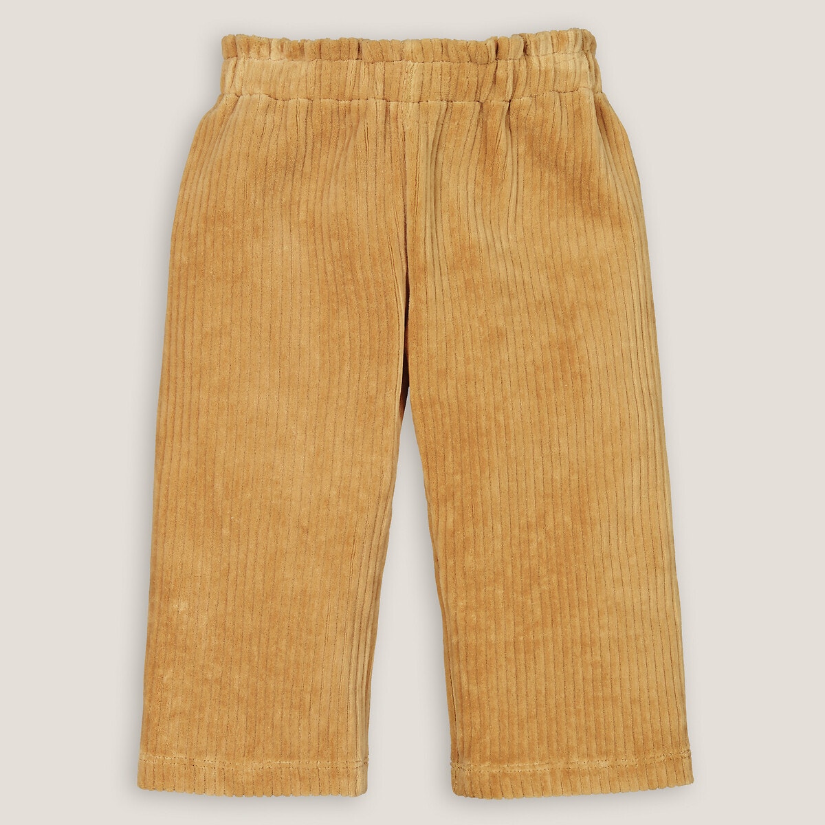 La Redoute Collections Φαρδύ παντελόνι από βελούδο κοτλέ