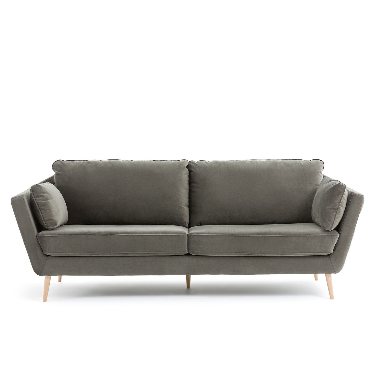 Καναπές από βελούδο 3 Μ87xΠ199xΥ86cm