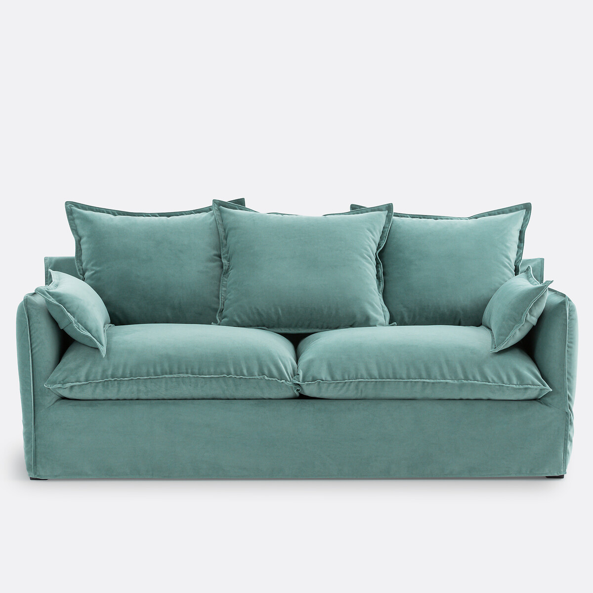 La Redoute Interieurs Καναπές από βελούδο Μ91xΠ166xΥ90cm