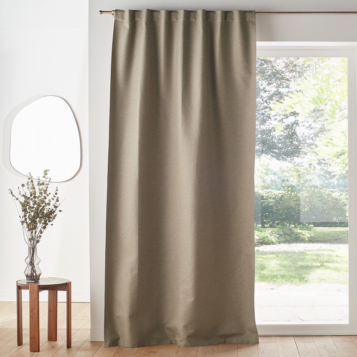 Κουρτίνα συσκότισης με κρυφές θηλιές 180x140 cm