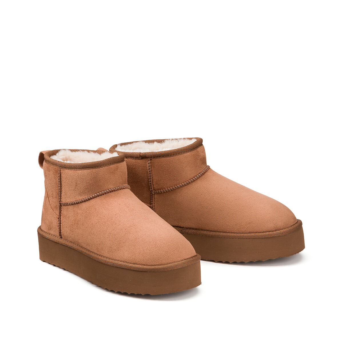 La Redoute Collections Μποτάκια με γούνινη επένδυση