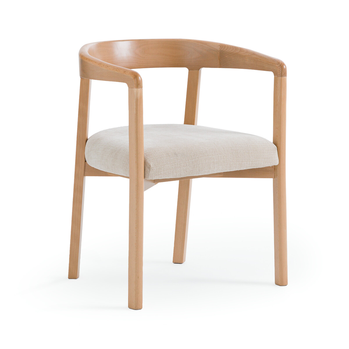 La Redoute Interieurs Πολυθρόνα τραπεζαρίας με μπράτσα Μ54xΠ60xΥ75cm