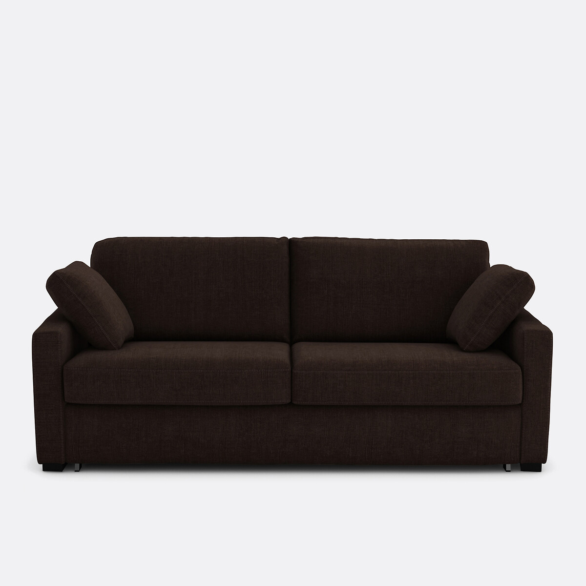La Redoute Interieurs Καναπές-κρεβάτι από βαμβάκι λινό Μ98xΠ165xΥ85cm