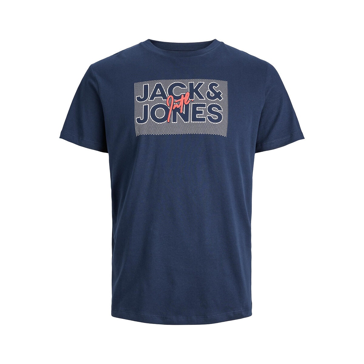 Κοντομάνικο T-shirt με στρογγυλή λαιμόκοψη, Jjmarius