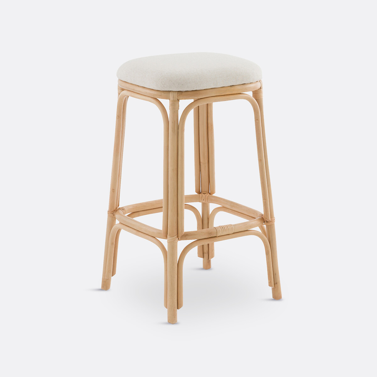 La Redoute Interieurs Σκαμπό μπαρ από ρατάν Μ44xΠ45xΥ77cm