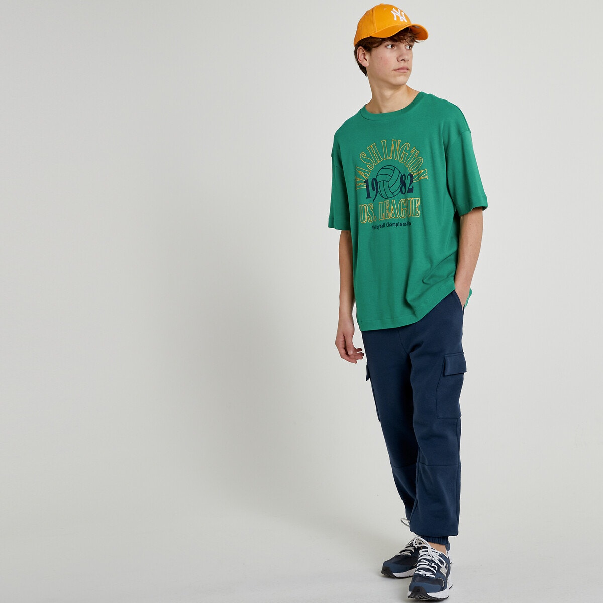 La Redoute Collections Παντελόνι cargo από φανέλα