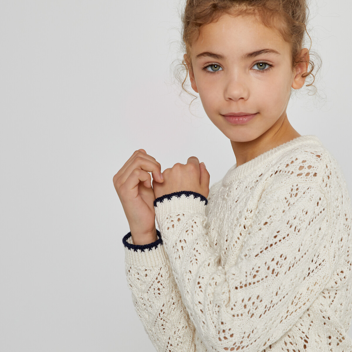 La Redoute Collections Λεπτό πλεκτό με αζούρ πλέξη