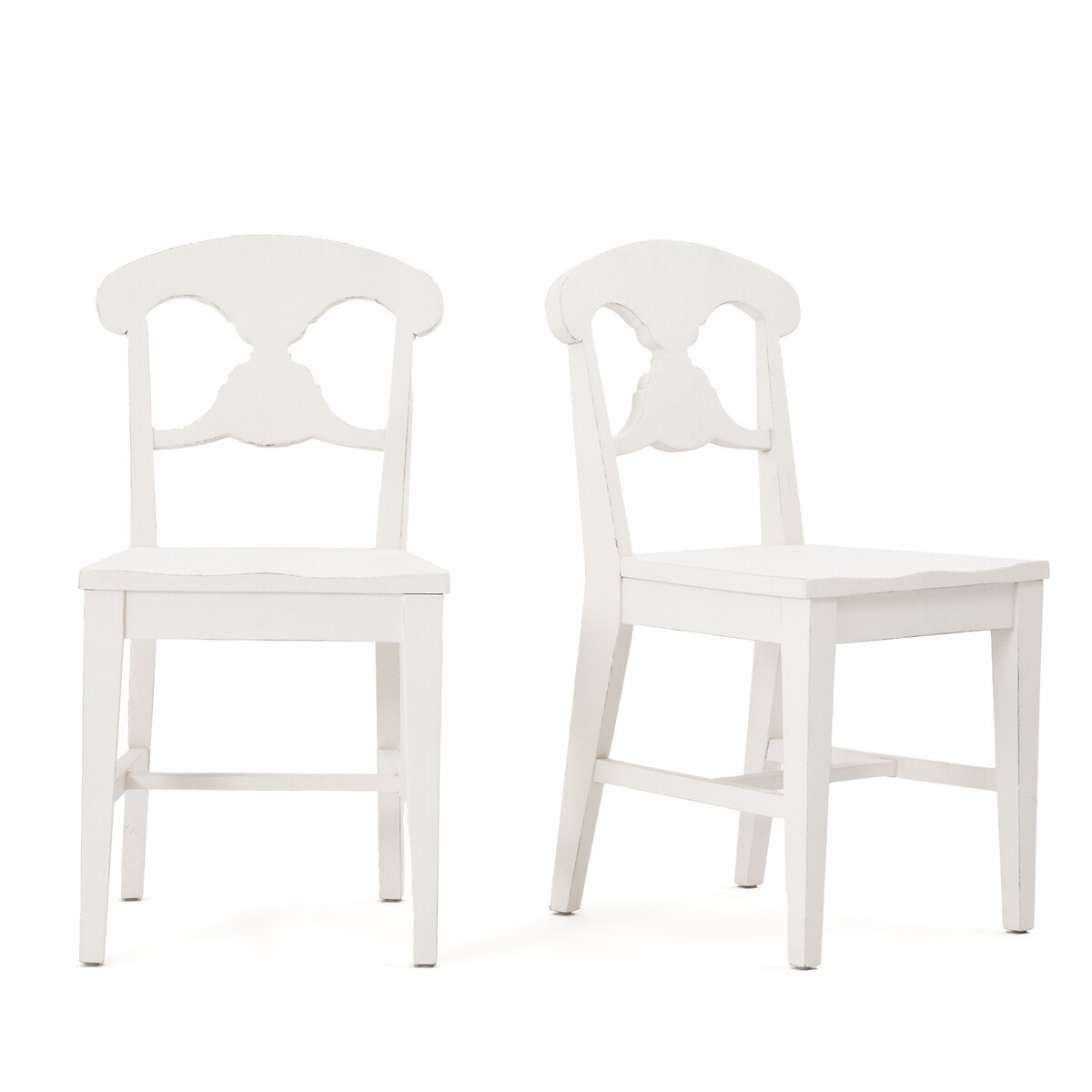 Σπίτι > Έπιπλα > Τραπεζαρία > Καρέκλες, σκαμπό, πάγκοι > Καρέκλες Σετ 2 καρέκλες με παλαιωμένη όψη Π46cm