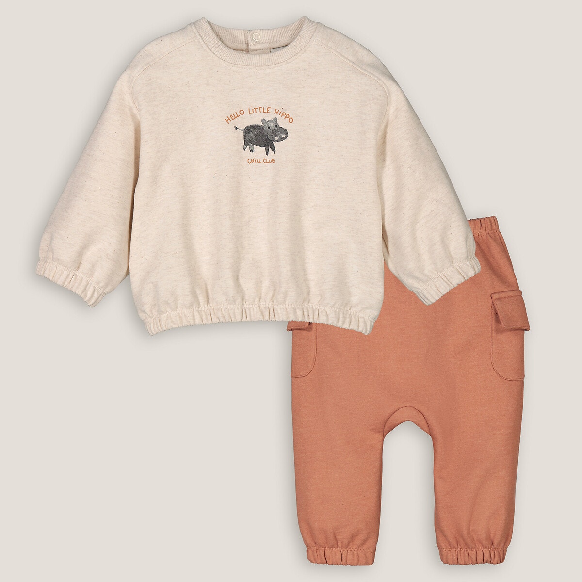 La Redoute Collections Σύνολο φούτερ και παντελόνι φόρμας