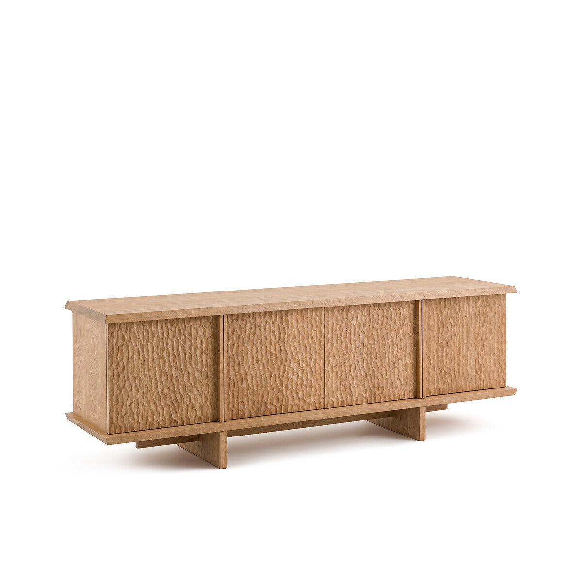 Μπουφές με 4 πόρτες από ξύλο δρυ, Gouge