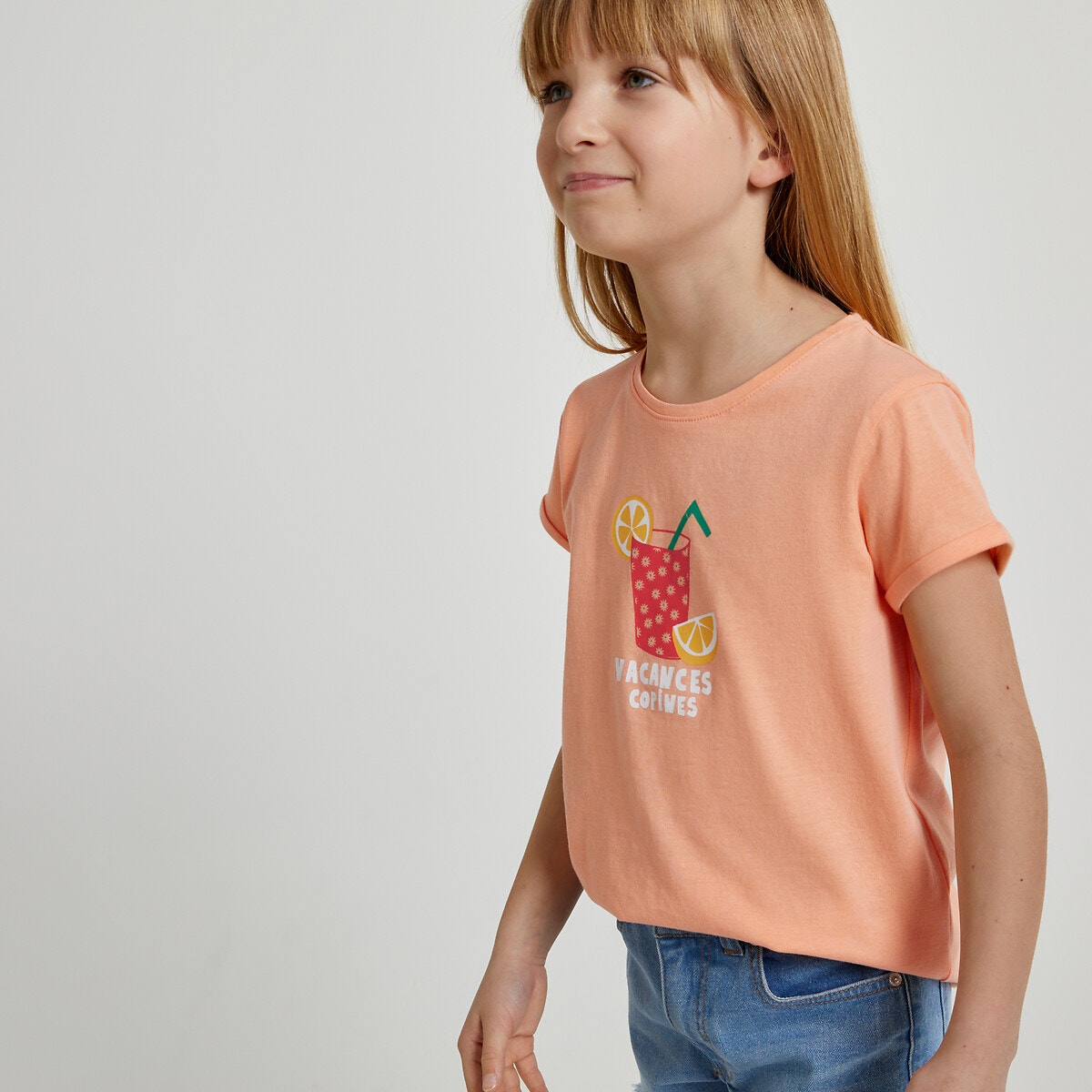 Μόδα > Παιδικά > Κορίτσι > T-shirt, αμάνικες μπλούζες > Κοντομάνικες μπλούζες Σετ 4 T-shirt με στρογγυλή λαιμόκοψη