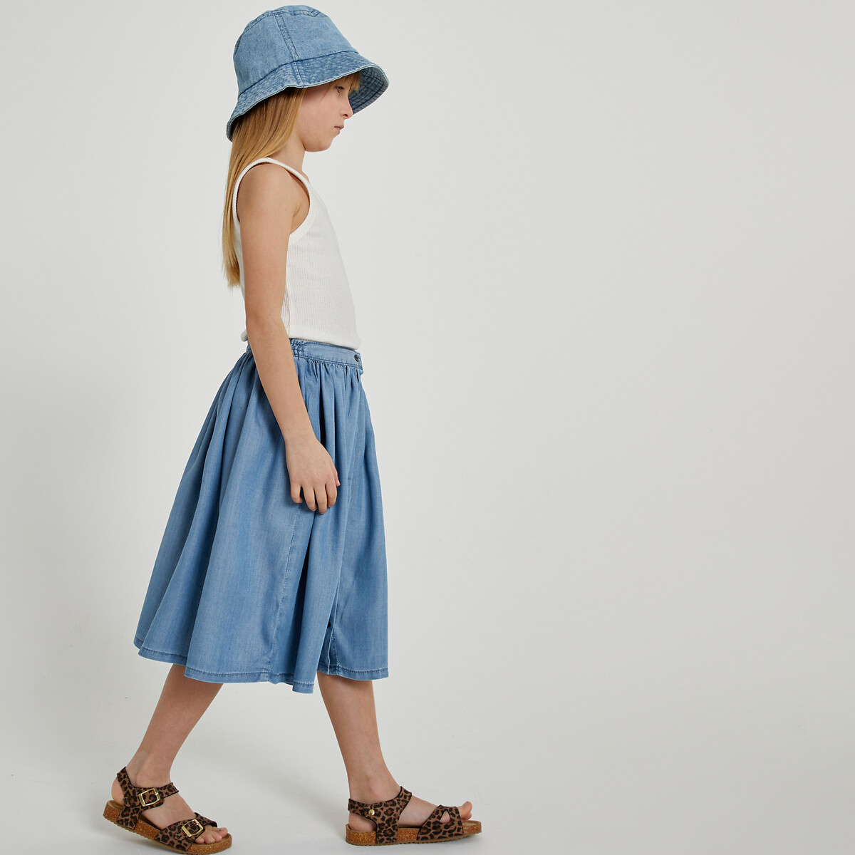 La Redoute Collections Μακριά φούστα από lyocell